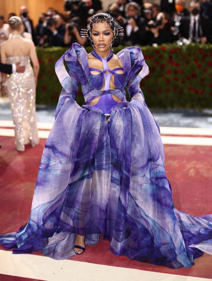 【ジェーンマープル】2024AW■Grimm stained glassスカート 2024: Gwen Christie in Maison Margiela - Met Gala - 31
