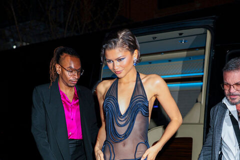 Zendaya Wore Something Else Blue!