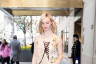 Elle Fanning Veered Slightly Milkmaid