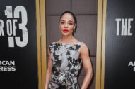 Tessa Thompson Wears a Cute Print