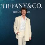 Connor Storrie Brought Great Hair and Custom Calvin Klein to a Tiffany Bash