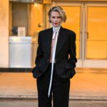 Charlize Wore a Ruff from Dior Homme