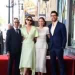 Stanley Tucci and Emily Blunt Got Their Stars on the Walk of Fame Together