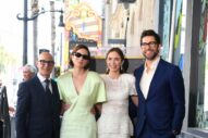 Stanley Tucci and Emily Blunt Got Their Stars on the Walk of Fame Together