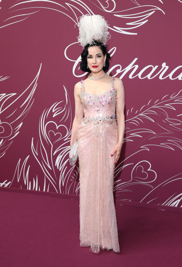 Dita von Teese in Jenny Packham - Chopards Miracle Gala - 8 Dita von Teese in Jenny Packham - Chopards Miracle Gala - 8
