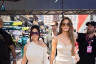 Two Kardashians Walk Into a Grand Prix