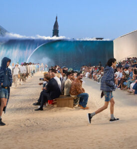 This Louis Vuitton Collection Had an Incredibly Dramatic Setting