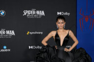 Zendaya Gets Very Dramatic for Spidey’s Los Angeles Premiere