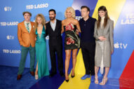 Ted Lasso’s New York Premiere Brought Florals and Plaids and…Something Confusing