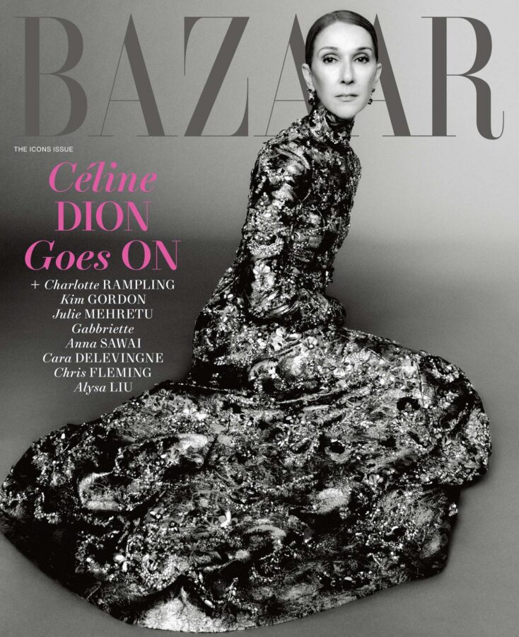 Celine in Gucci - Harpers Bazaar September - 1