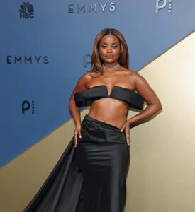 Denee Benton Wore Giant Boob Eyebrows to the Emmys