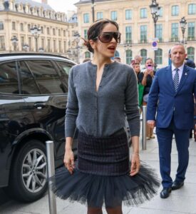 Celebrity Sightings - Paris Fashion Week - Womenswear Spring/Summer 2027 - Day 1