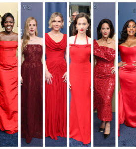 The Folks Who Wore Red to the Emmys Include One Big Winner and At Least One Sexy (Semi)Tootsie