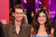 Monica Barbaro and Andrew Garfield Get Cozy at the London Film Festival